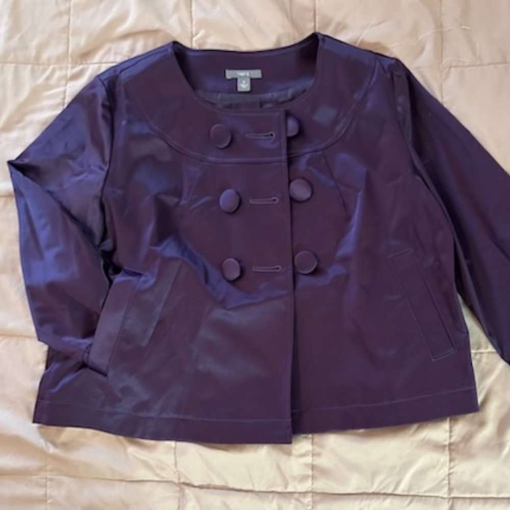 Like New- Apt 9 Plum Purple Dress Jacket- Size Medium